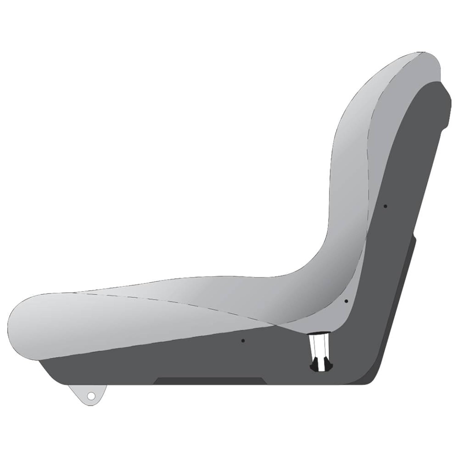 Stens 420-182 High Back Seat Compatible With/Replacement For Older LX255, LX277, LX277AWS, LX279 and LX288, Serial No. 060, 000 and older, 325
