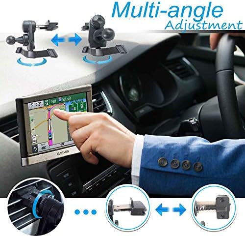 Garmin Air Vent GPS Mount | Compatible with Nuvi, RV, Dezl, Drive, Drivesmart, Driveassist and More