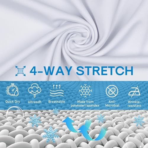 Arctic Cool Women's V-Neck Instant Cooling Moisture Wicking Performance UPF 50+ Short Sleeve Workout Shirt