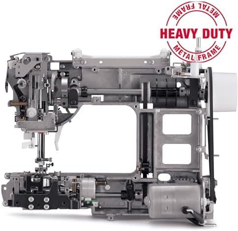 SINGER® Heavy Duty 4452 (Grey) High Speed Sewing Machine + Accessories | 32 Built-In Stitches Deliver 110 Stitch Applications | 50% More Power for Thick Fabrics, 1100 Stitches/Min, 1-Step Buttonhole | Accessories, 32 Built-In Stitches Deliver 110 Stitch…