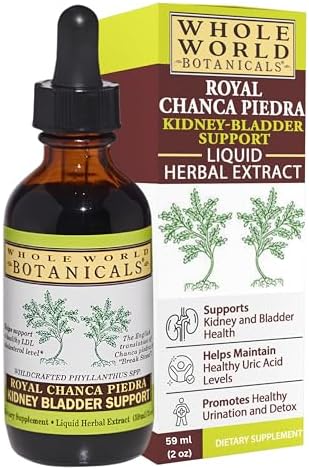Whole World Botanicals Royal Chanca Piedra Herbal Supplement – Traditional Amazon Herb (Liquid 2 Oz, Kidney Bladder Support)