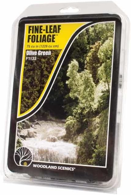 Olive Green Fine-Leaf Foliage Woodland Scenics