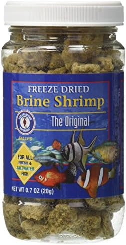 San Francisco Bay Brand Freeze-Dried Mysis Shrimp - Premium Fish Food for Live Fish, Shrimp Food