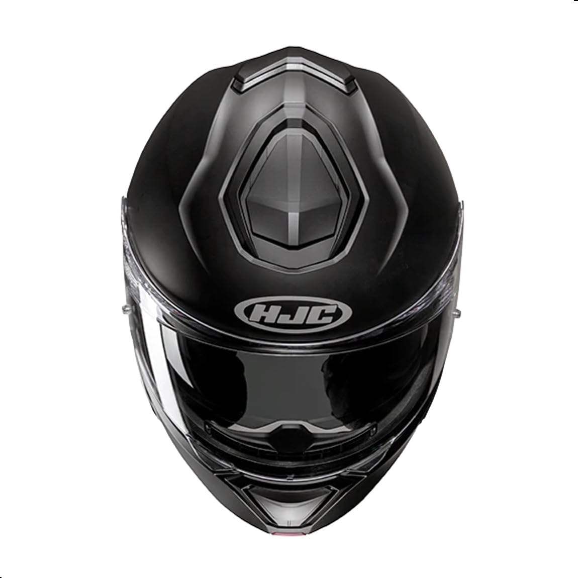 HJC i91 Solid Modular Motorcycle Helmet with HJ-33 Pinlock Shield, DOT Approved (Semi Flat Black, Medium)