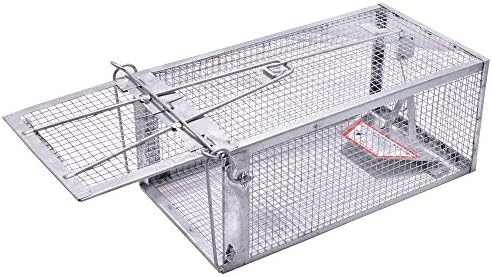 Quality Rat Trap, Humane Live Animal Mouse Cage Traps, Catch and Release Mice, Rats, Chipmunk, Pests