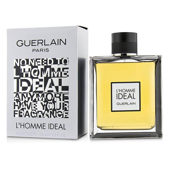 Guerlain L'homme Ideal Eau De Toilette Spray for Men, 3.3 Ounce