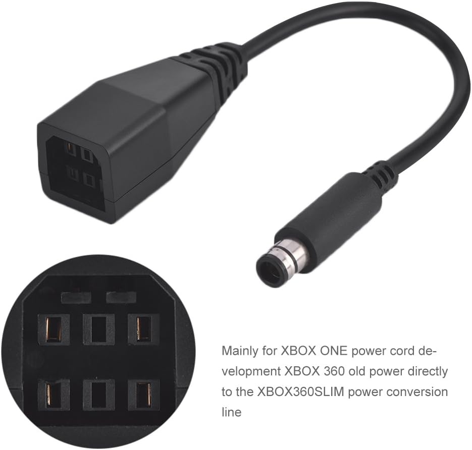 Xbox Power Cable, Adapter Converter Cord Electricity Supply Transfer Cable