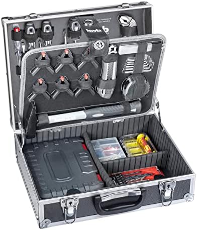 KWB Einhell 49375561 Set of 199 Manual Tools in Aluminum Case