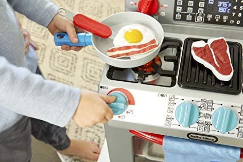Little Tikes First Oven Realistic Pretend Play Appliance for Kids, Play Kitchen with 11 Accessories and Realistic Cooking Sounds