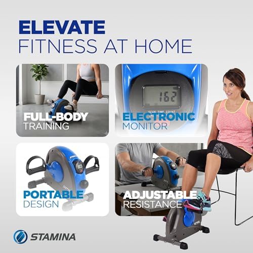 Stamina Exercise Bike with Smooth Pedal System