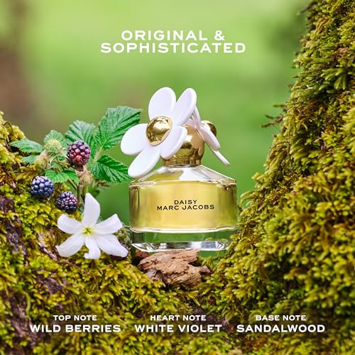 Marc Jacobs Daisy Eau de Toilette – Radiant Floral Women's Perfume – With Notes of Wild Berries