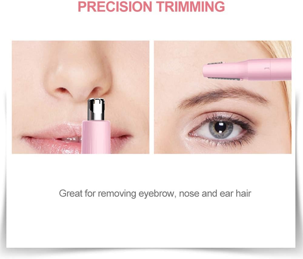 TOUCHBeauty Hair Trimmer for Face Eyebrow Nose Ear Body Hair Trimming