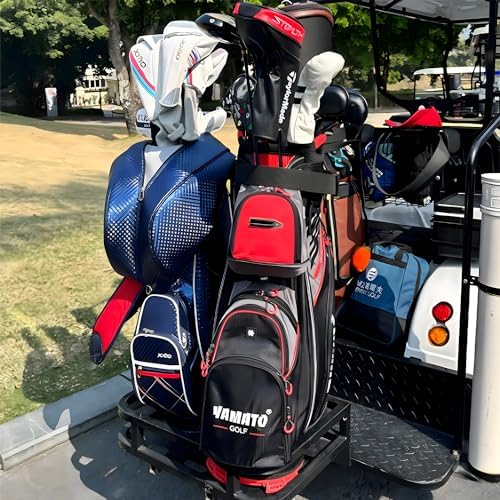 Yamato Golf Cart Bag 14 Way Organizer Divider Top with Handles Cooler Valued Pocket and Rain Cover Super Light Design New Version 1.0