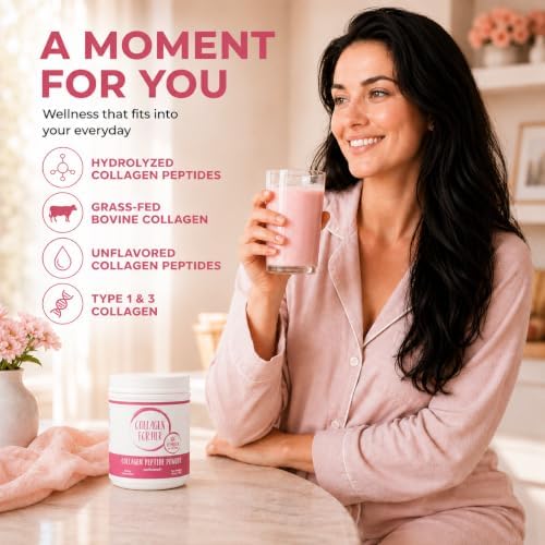Collagen For Her Hydrolyzed Collagen Peptides, Grass Fed Bovine