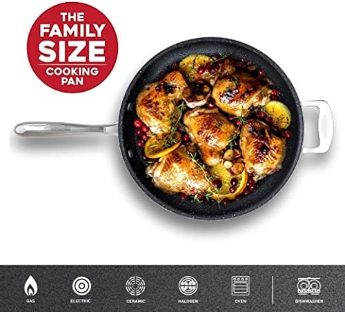 Granitestone Coated Nonstick Frying Pan - 10 Inch Emerald, Skillets Cooking and Frying – PFOA Free