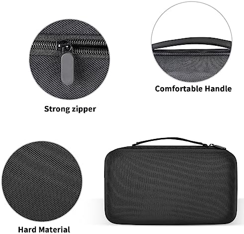 ANKHOH Hard Case Compatible with Halo Bolt Air 58830 mWh/Bolt 58830/57720 / ACDC Max 55500, Portable Car Jump Starter and Air Compressor Storage Bag