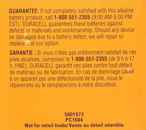 Duracell Procell 9 Volt Batteries, Pack of 12 (Packaging May Vary)