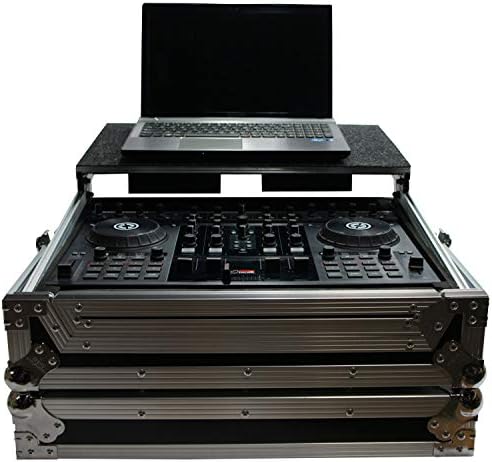 Flight Case Fits Numark Mixtrack Pro with Laptop Stand - Harmony Cases