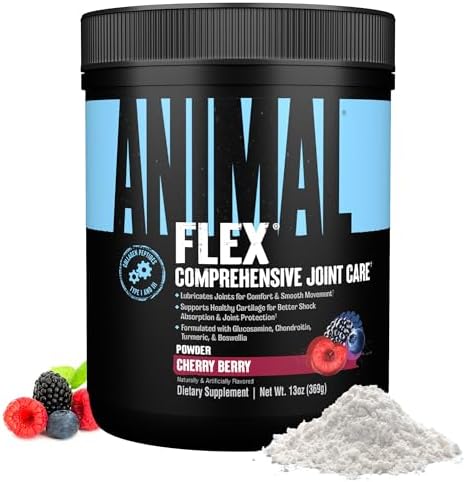 Animal Flex - Glucosamine Chondroitin Joint Supplement for Women and Men Discomfort with Turmeric, MSM, Boswellia for Cartilage, Joint Health, Muscles, Back, Knees, Shoulder, and Hip, 44 Packs
