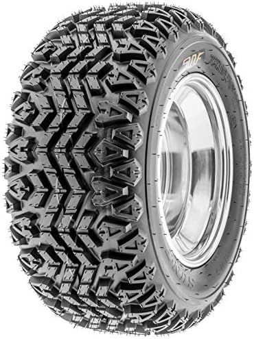 SunF 22x11.00-10 Golf Cart Tire, Lawn Garden Tire 22X11-10, G003, Rim(s) NOT included