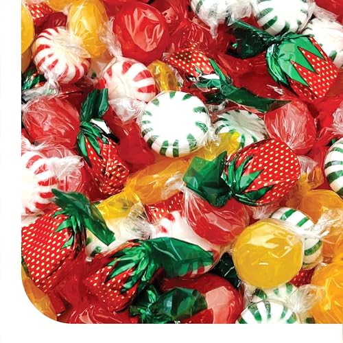Hard Candy Assortment, Old Fashioned Candy Individually Wrapped - 2 Lb Pack