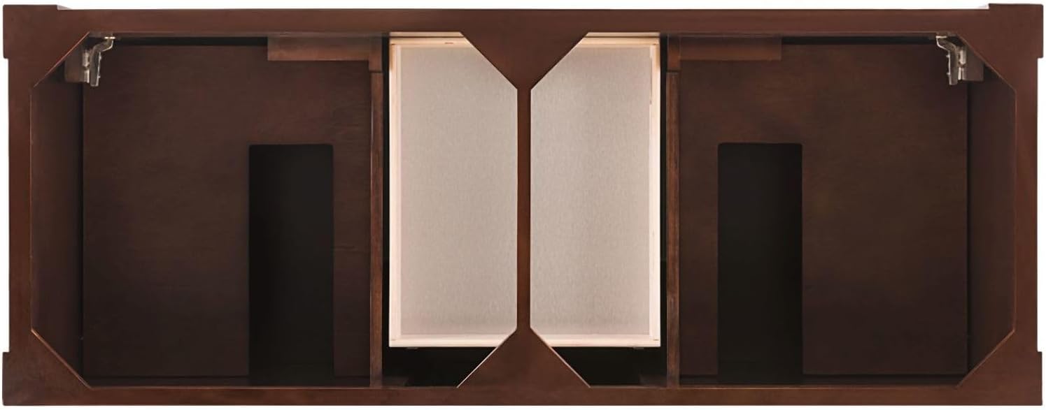 60 in. Double Cabinet in Country Oak Finish