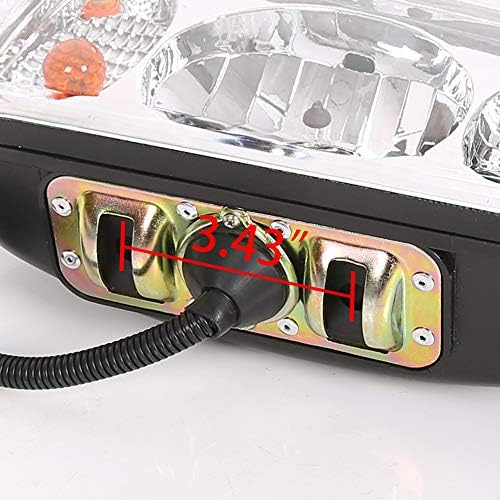 Universal Halogen Snow Plow Lights Kit for Boss Western Meyer