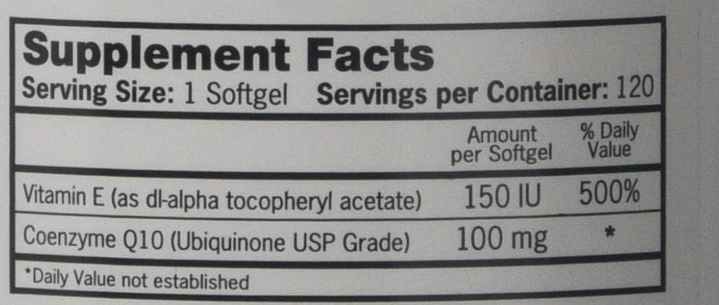 Qunol Ultra CoQ10 100mg, 3X Better Absorption, Antioxidant, 120 Softgels | #1 Cardiologist Recommended Supplement for Heart Health, Coenzyme Q10 Supplement to support Vascular Health & Cellular Energy