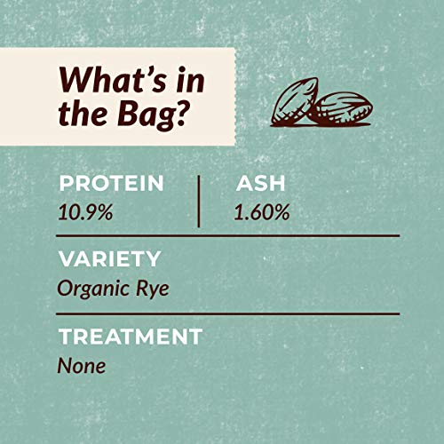 Organic 100% Whole Wheat Hi-Pro Fine Flour – 25 lb. bag