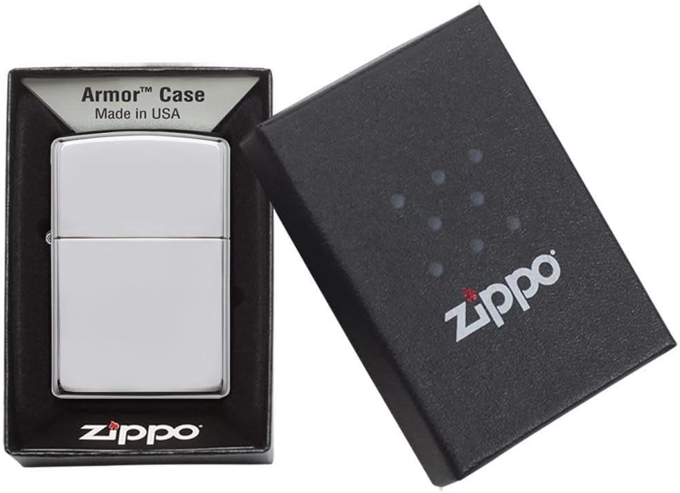 Zippo Armor High Polish Chrome Pocket Lighter