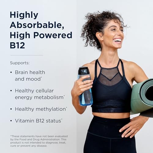 Designs for Health Vitamin B12 Lozenges - B12 Vitamins 5000 mcg Methylcobalamin - Vitamin B12 Supplements - Vegan + Non GMO