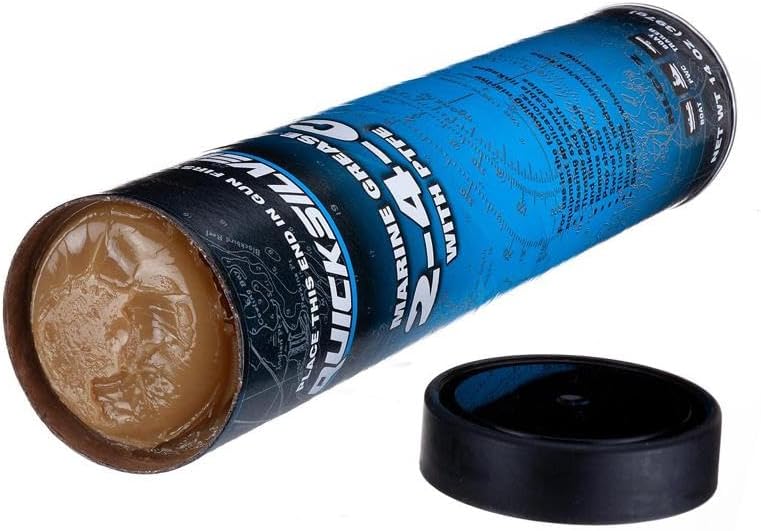 Quicksilver 802863Q1 2-4-C Marine Grease/Lubricant with PTFE - 14 Oz. Cartridge