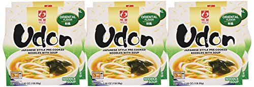 Myojo Bowl Flavored Udon Noodles, Original, 5.6 Ounce (Pack of 6)(Packaging May Vary)