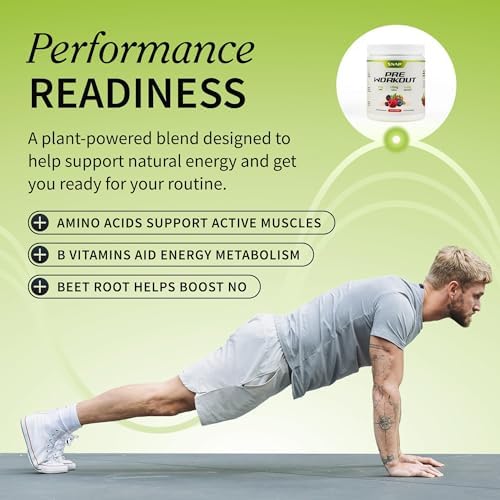 Snap Supplements Beet Root Powder Natural Pre Workout for Men Women, 30 SRV