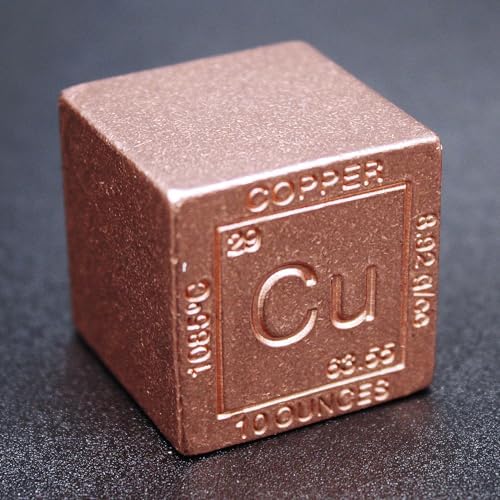 1 lb Copper Bar (Flat Style) .999 Pure Paperweight | Element Design with Certificate of Authenticity