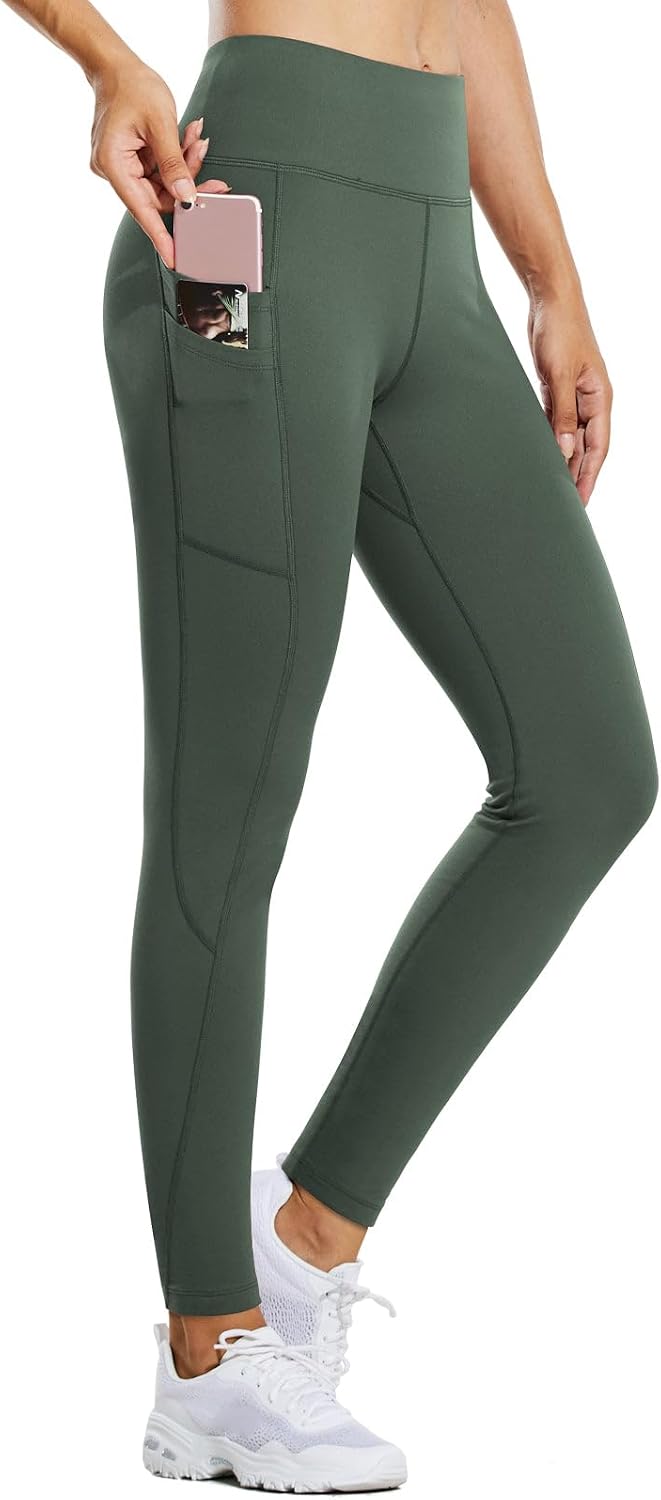 baleaf Women's Fleece Lined Leggings Thermal Warm Winter Tights