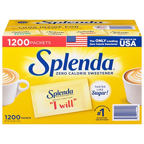SPLENDA Zero Calorie Sweetener, 700 Count Packets