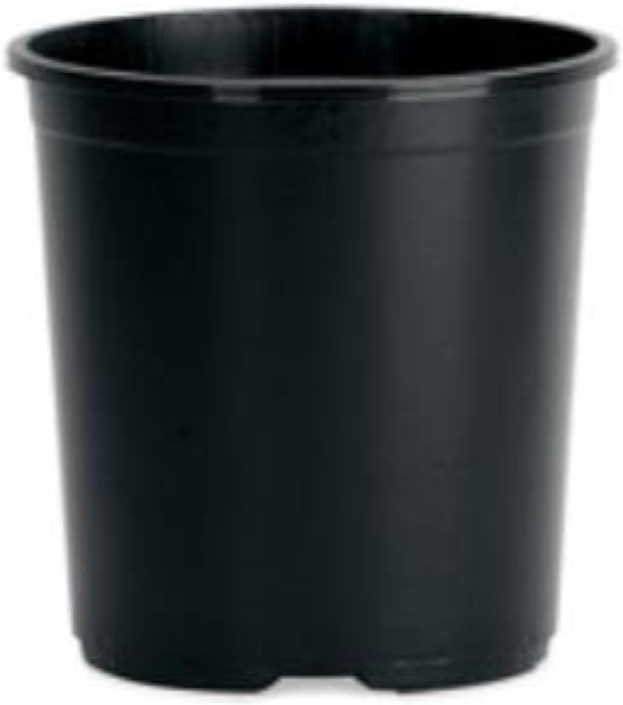 The HC Companies Nursery Pot (1.72 Gallon), Black