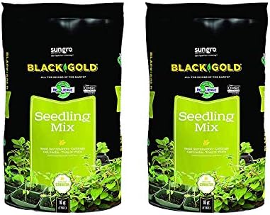 SunGro Horticulture Seedling Mix - Seed Starting Soil - 16 Qt - Organic Material