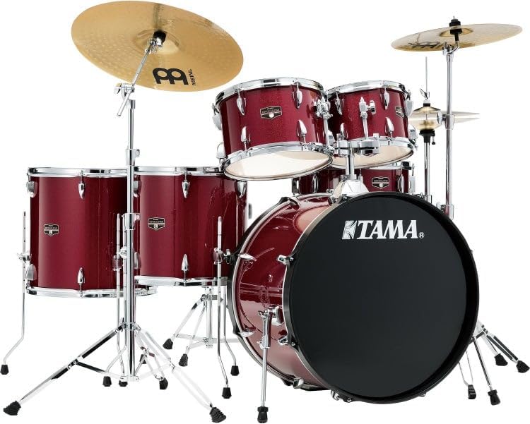 Tama Imperialstar Complete Drum Set - 6-Piece - Candy Apple Mist