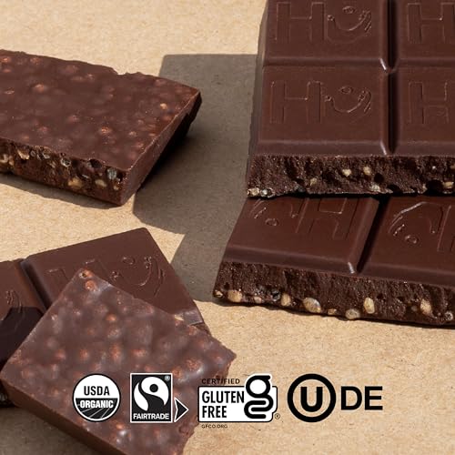 Hu Vanilla Crunch Dark Chocolate Bar, 2.1 Ounce Bar, 1 Count