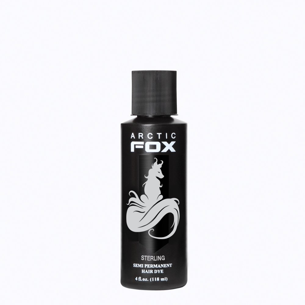 ARCTIC FOX Virgin Pink Semi-Permanent Hair Color - Vegan - 4 fl oz | Vivid and Vibrant, Cruelty Free, Ammonia Free, Peroxide Free, , Cream Formula