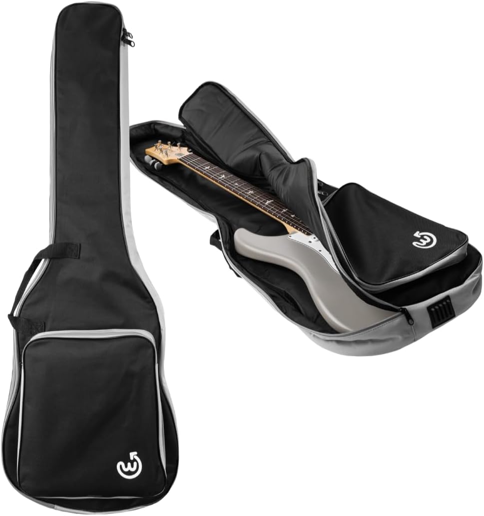 Wayfinder Standard Lightweight Electric Guitar Gig Bag (WF-GB-ELEC) | Travel Friendly with Adjustable Backpack Straps and Spacious Accessory Pocket