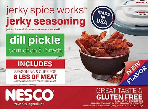NESCO TJ-18, Jerky Spice Works, Teriyaki Flavor, 9 Count
