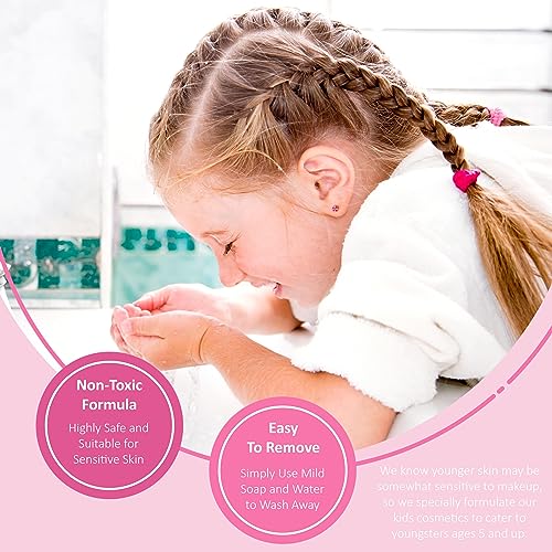 7pc Fruity Flavored Lip Gloss Set - Assorted Fruit Flavor-Great Gift | Non-Toxic Kids Makeup. Fun Shiny Lip Gloss Collection for Kids, Teens & Girls - Sweet & Glossy Lip Care