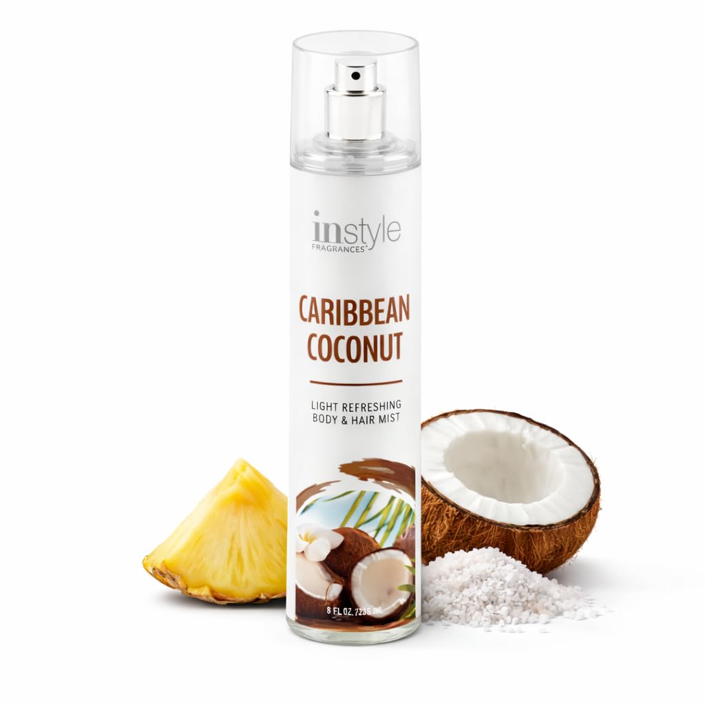 Instyle Fragrances Light Refreshing Body & Hair Mist, Tahitian Vanilla