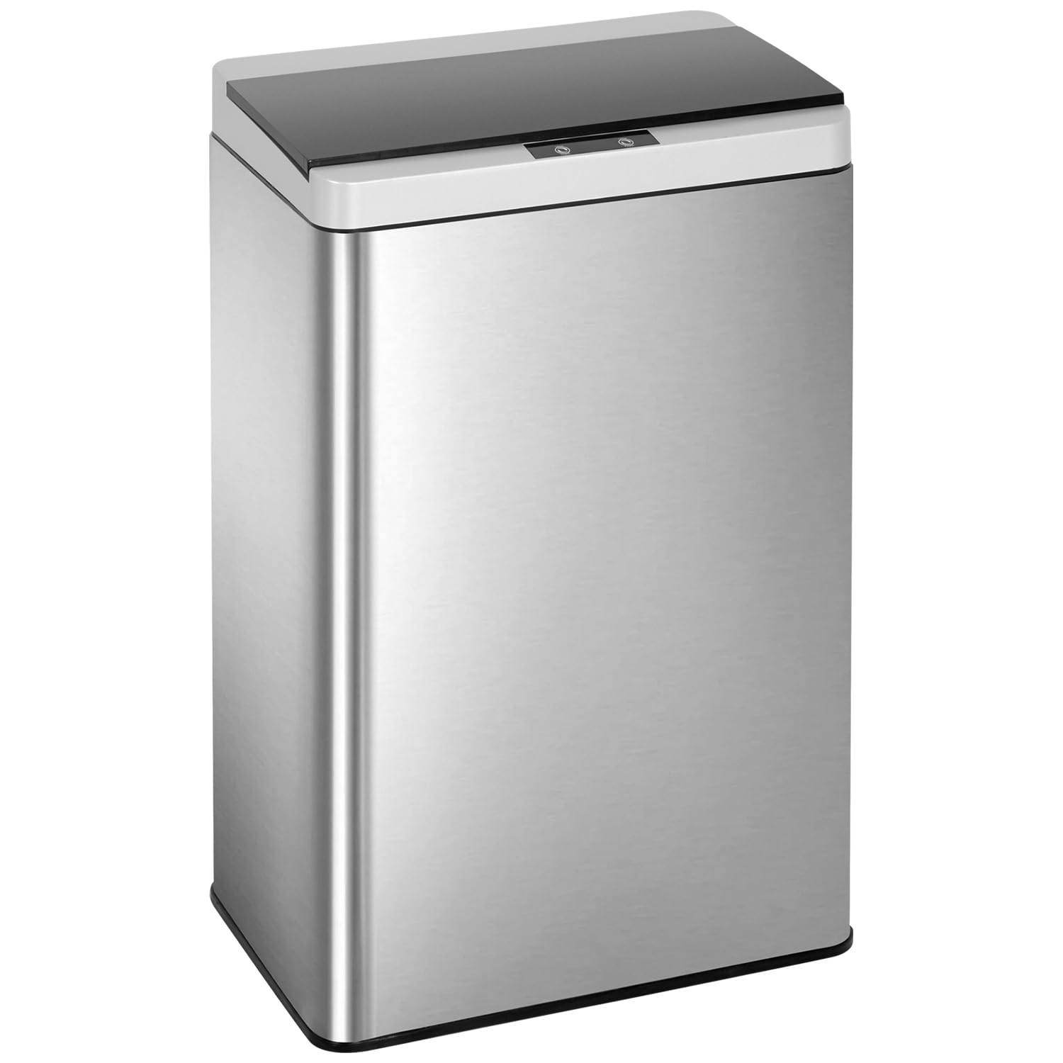 BestOffice 13 Gallon Trash Can Automatic Kitchen Trash Can Touch Free High-Capacity Garbage Can with Lid for Bedroom Bathroom Home Office 50 Liter