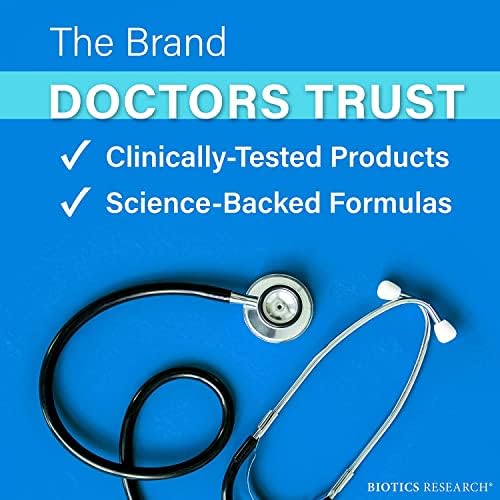 Biotics Research Saccharomyces boulardii Probiotics Supplement - 235 mg/Serving- Supports GI Health Microbial Balance, Healthy Immune & Pathway Responses - Dairy-Free, Temperature-Stable - 60 Capsules
