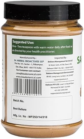 bixa BOTANICAL | Sarsaparilla Root Powder | Hemidesmus Indicus | Ayurvedic Herb | Cooling Balance and Daily Wellness Support | Vegan | Non GMO | Gluten Free | Clean Label | 3.5 oz 100 g