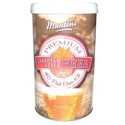Muntons Canadian Style Beer Making Kit, 53-Ounce Can